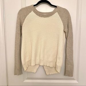 Madewell Split-Back Sweater